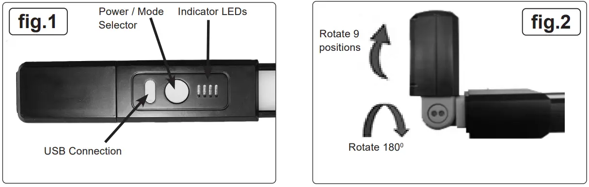 SEALEY LED139 13W SMD Rechargeable Underbonnet LED Light - fig1