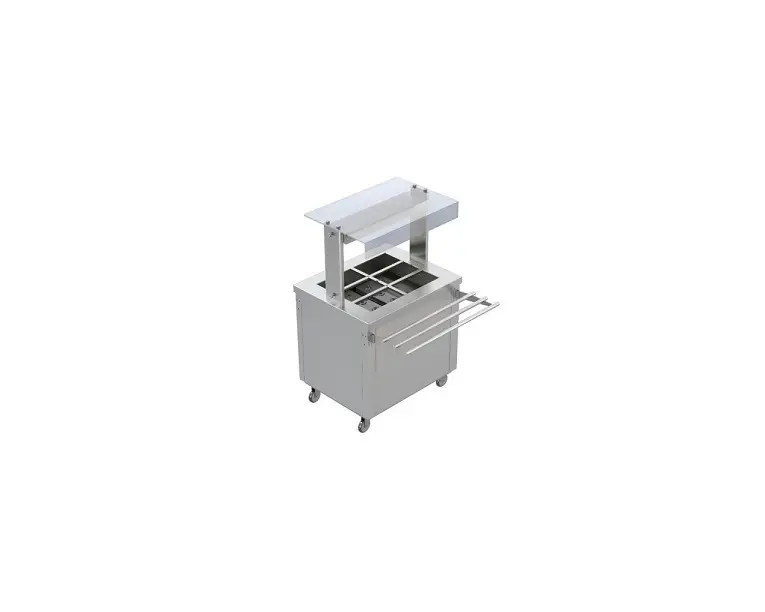 Parry Fs-aw Series Fs-aw2 Flexi-serve Ambient Cupboard With Chilled Well Instruction Manual