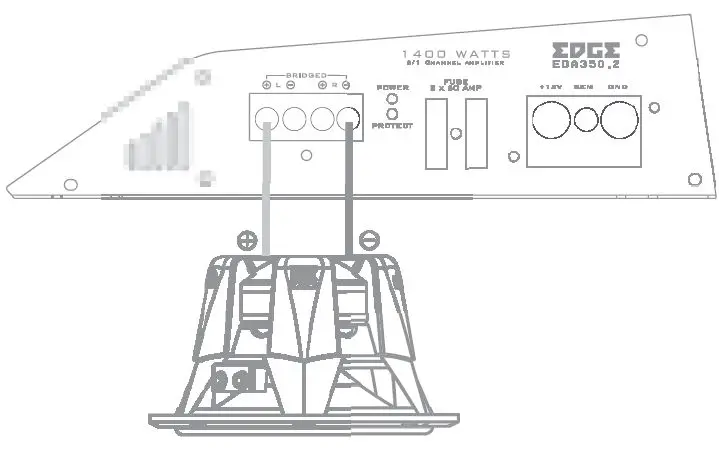 EDGE DBX Series 4 Channel 1600 watts Amplifier 6