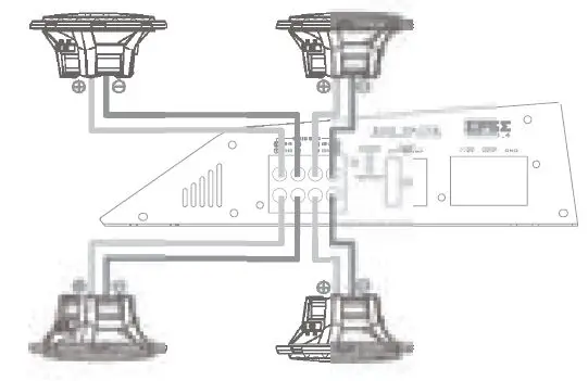 EDGE DBX Series 4 Channel 1600 watts Amplifier 8