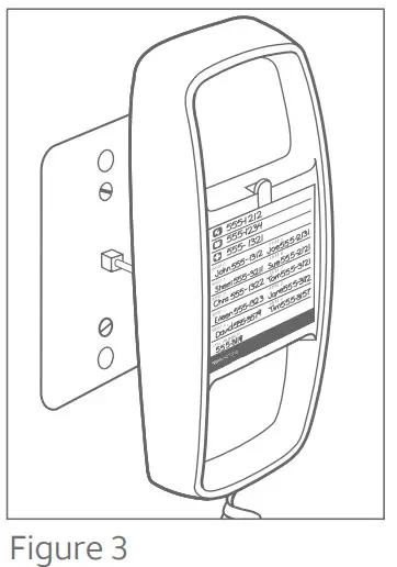 AT T TRIMLINE Memory telephone 210 -Figure 3