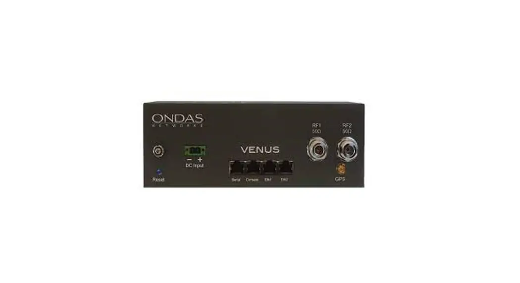 Ondas Networks Venus-900 Versatile Venus Radio User Guide Ondas Networks Venus-900 Versatile Venus Radio User Guide