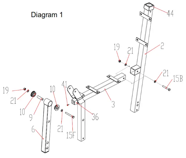CORE MB1000 Muscle Builder Full Body Workout Machine - Mainframe