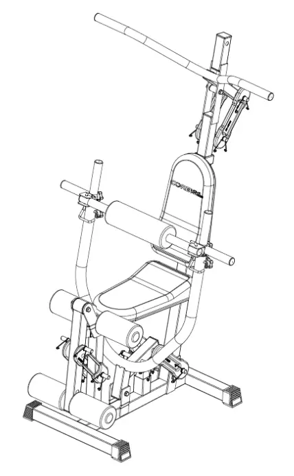 CORE MB1000 Muscle Builder Full Body Workout Machine