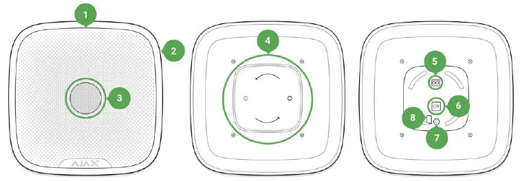 AJAX StreetSiren Wireless Outdoor Alerting Device-1