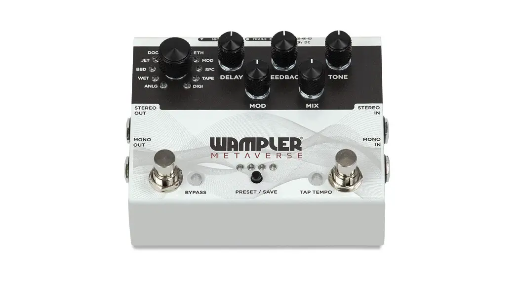 Wampler Metaverse Programmable Delay Pedals User Guide Wampler Metaverse Programmable Delay Pedals User Guide