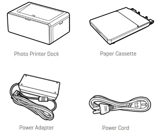 SHARPER IMAGE 4×6 Smartphone - PACKAGE CONTENTS