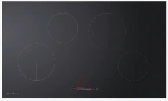 FISHER PAYKEL CI904CTB1 90cm 4 Zones Induction Cooktop