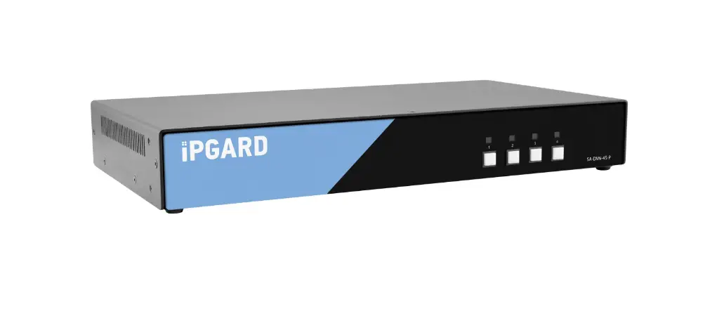 Ipgard Sa-dvn-4s-p 4 Port Dvi-i Secure Kvm Switch User Guide