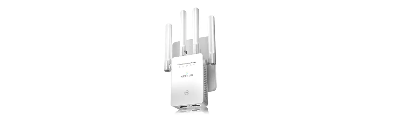 Netfun 300 Mbps Upgraded Wifi Extender Signal Booster Operational Guide