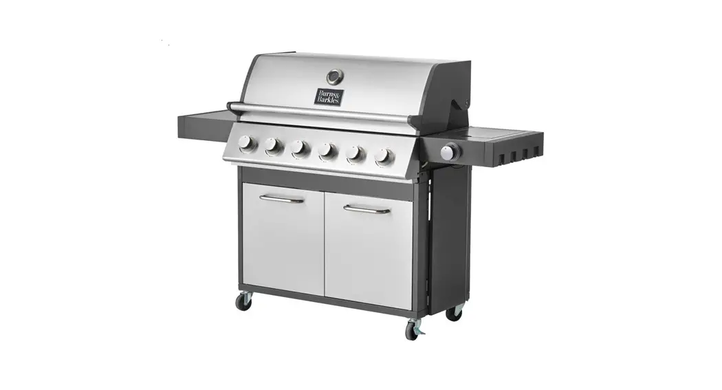 Burns Barkles 010376 Bbq Gas Grill Instruction Manual