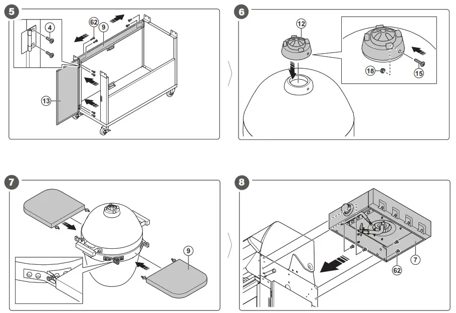 Burns Barkles 010376 BBQ Gas Grill - overview 3