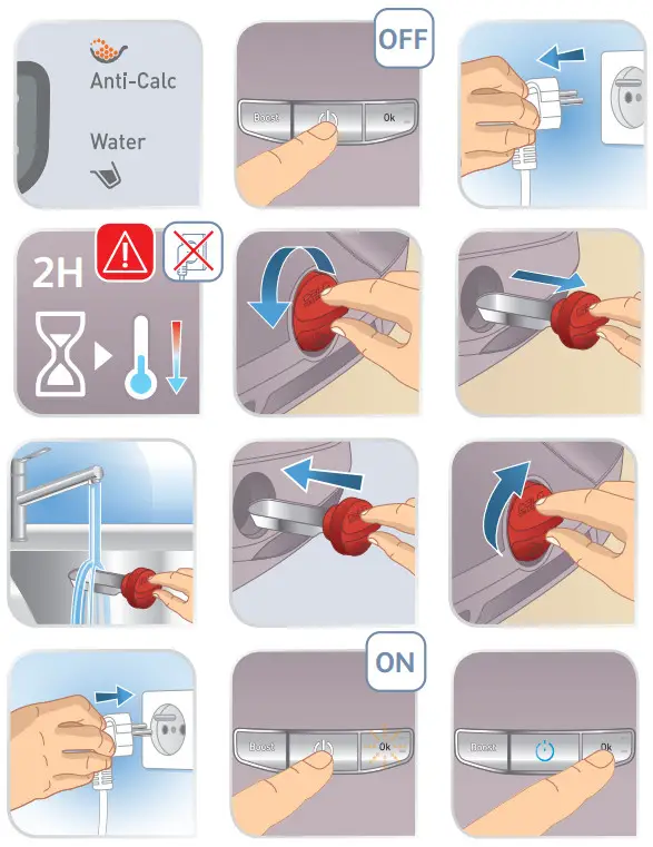 Tefal GV9820E0 Pro Express Vision Steam Iron - Figure 6