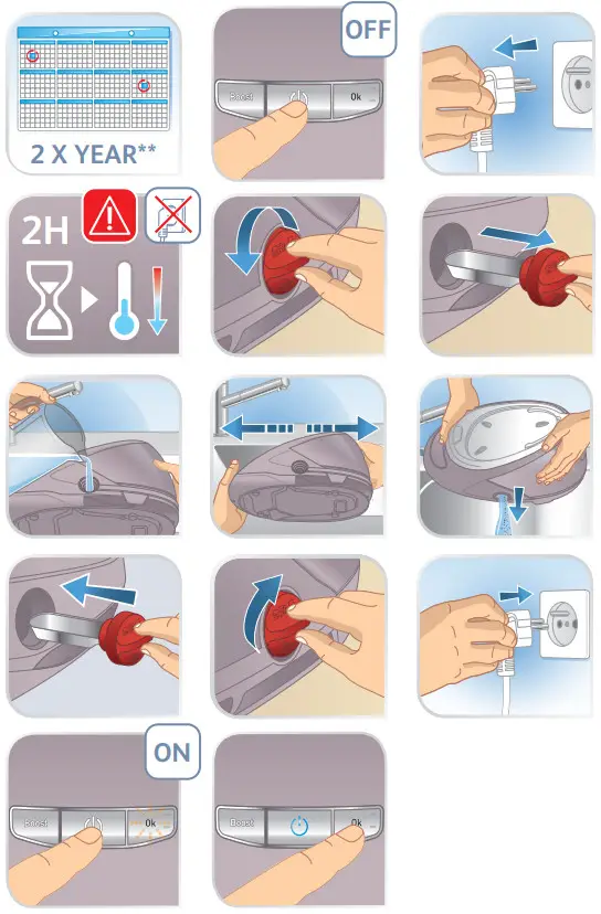 Tefal GV9820E0 Pro Express Vision Steam Iron - Figure 7