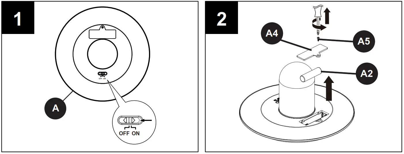 LUTEC 6940004012 LED Solar Post Lantern - REPLACEMENT 1