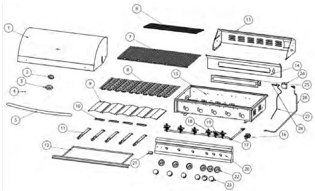 SUMMERSET SIZPRO32-NG Sizzler Pro 32 Inch Built In Grill-fig5