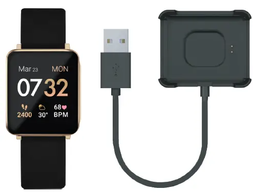 KENDALL KYLIE 343064927 Smartwatch with Bonus Interchangeable Strap Merlot-1