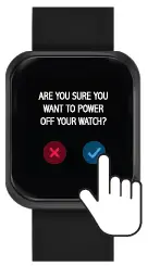 KENDALL KYLIE 343064927 Smartwatch with Bonus Interchangeable Strap Merlot-4