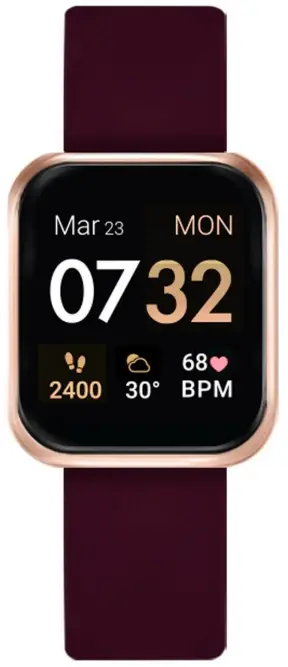 KENDALL KYLIE 343064927 Smartwatch with Bonus Interchangeable Strap Merlot
