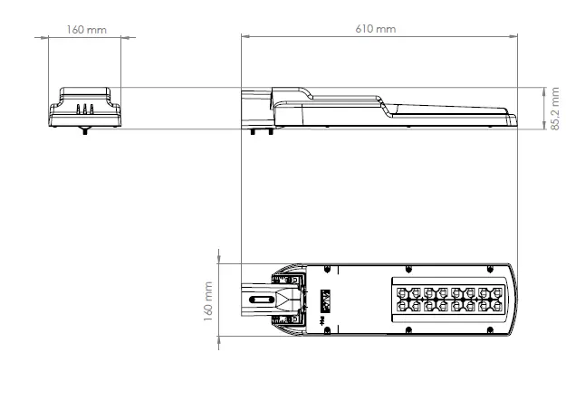 AURA LIGHT Berzelia Street CL2070-8