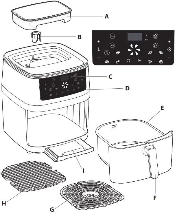 T-fal Grill - DESCRIPTION