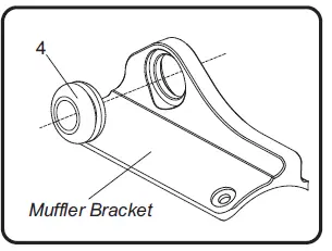 YOSHIMURA YZ450F RS4 Slip-On Exhaust System-3