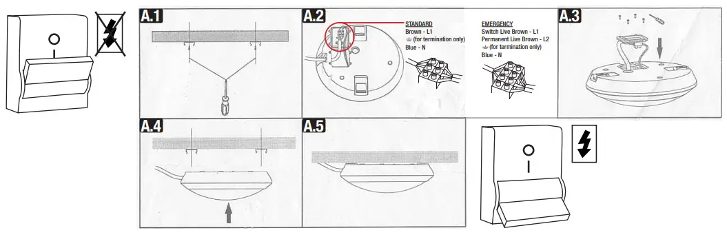 ENLITE EN-BH15, EN-BH25 Orbital Round LED - Figure 1