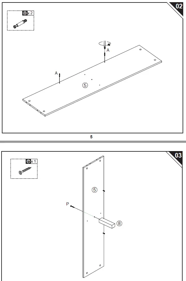 HOMCOM 839-406 Farmhouse Kitchen Sideboard Buffet Table 9