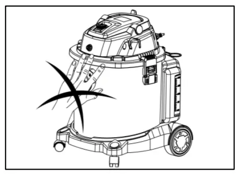 CROWN WVC 1220 Wet and Dry Vacuum Cleaner -Including Units and Accessories13