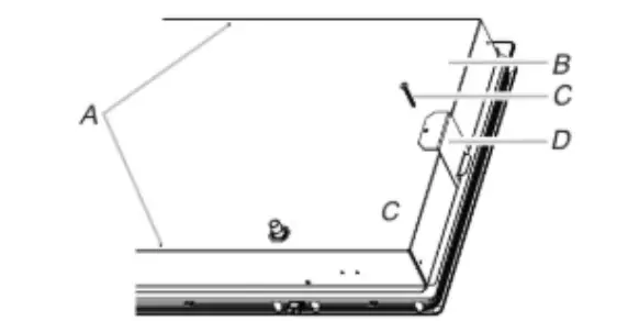 Whirlpool W11468901B GAS BUILT - Attachment screw holes