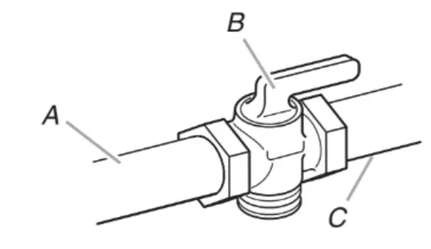 Whirlpool W11468901B GAS BUILT - Gas supply line