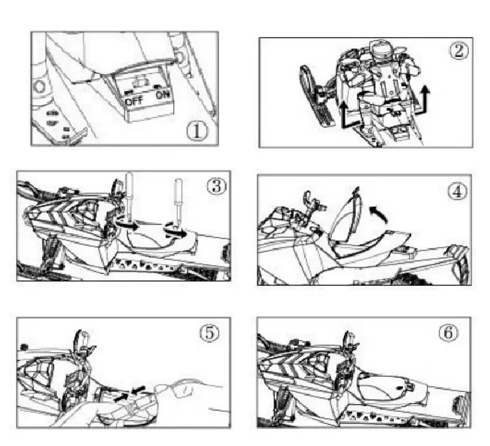 SYMA Trail Blazer SnowMobile 3