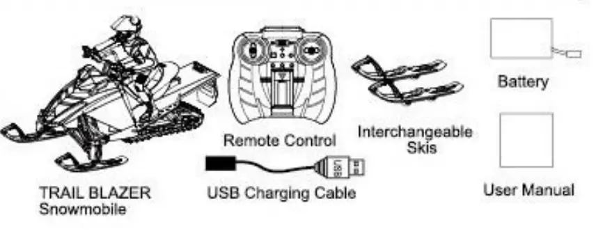 SYMA Trail Blazer SnowMobile 5