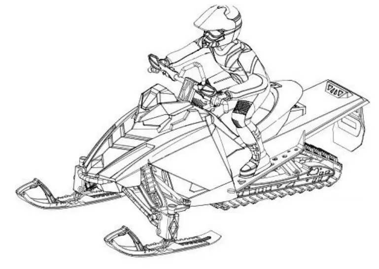 SYMA Trail Blazer SnowMobile