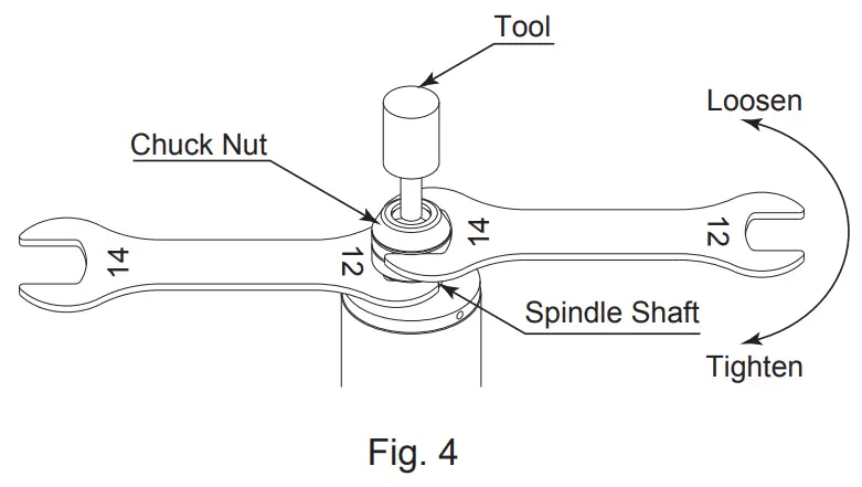 NAKANISHI NR 2551 NR-H2551 Spindle - fig 2
