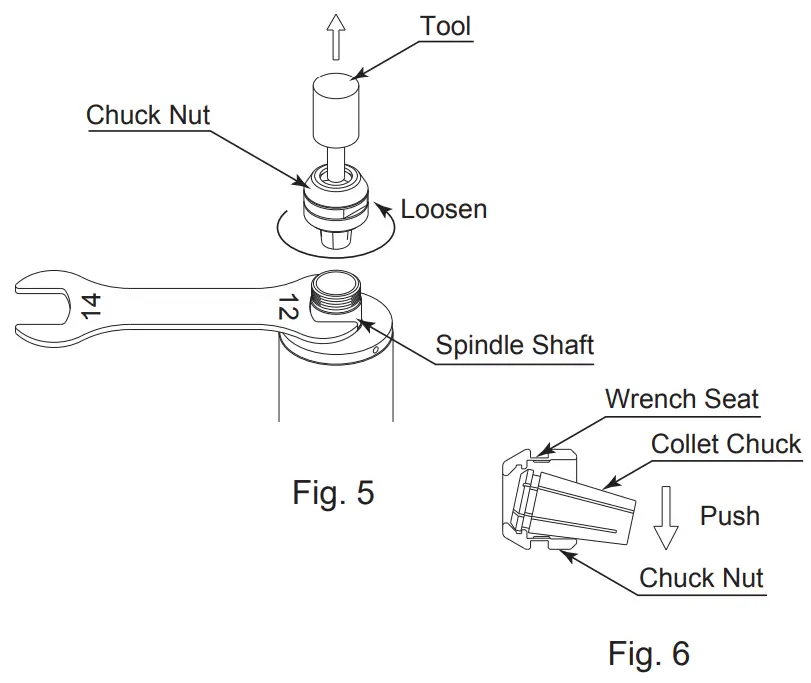 NAKANISHI NR 2551 NR-H2551 Spindle - fig 23