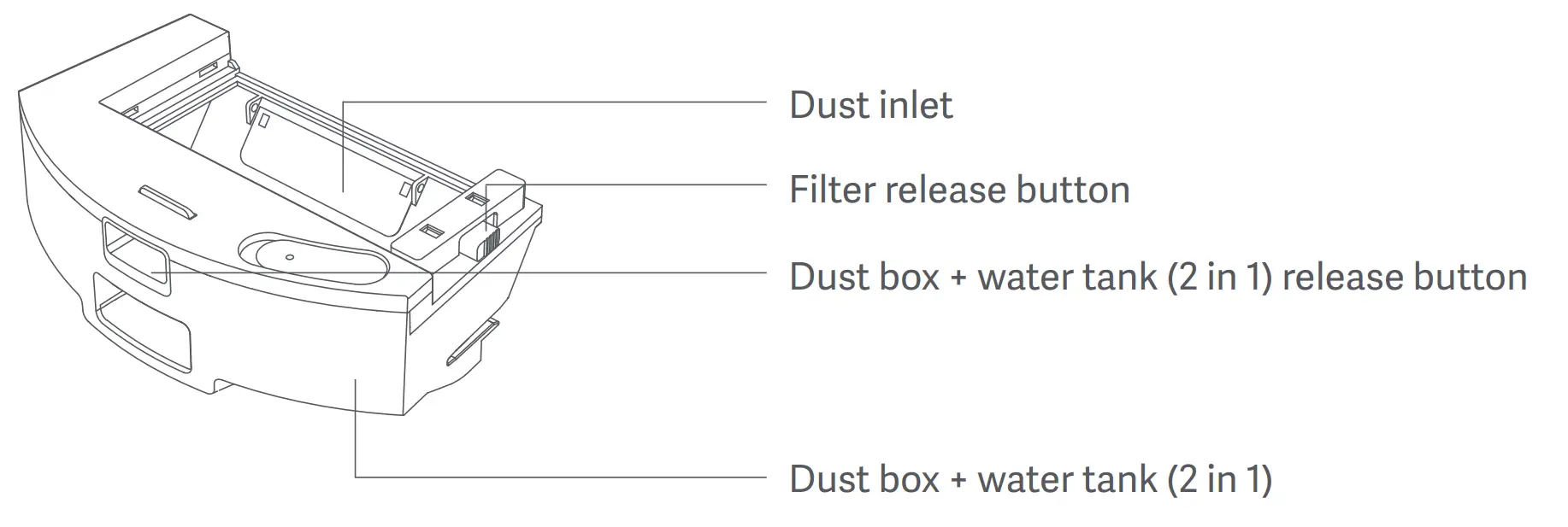 2C602RUW Robot Vacuum and Mop Cleaner Overview