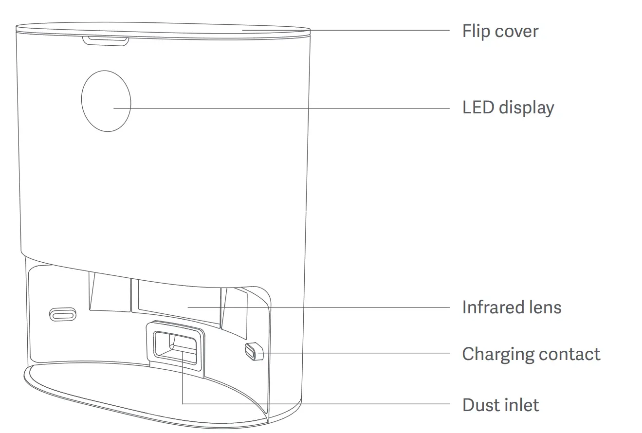 2C602RUW Robot Vacuum and Mop Cleaner Overview