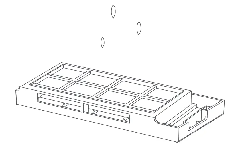 Cleaning the replacement parts