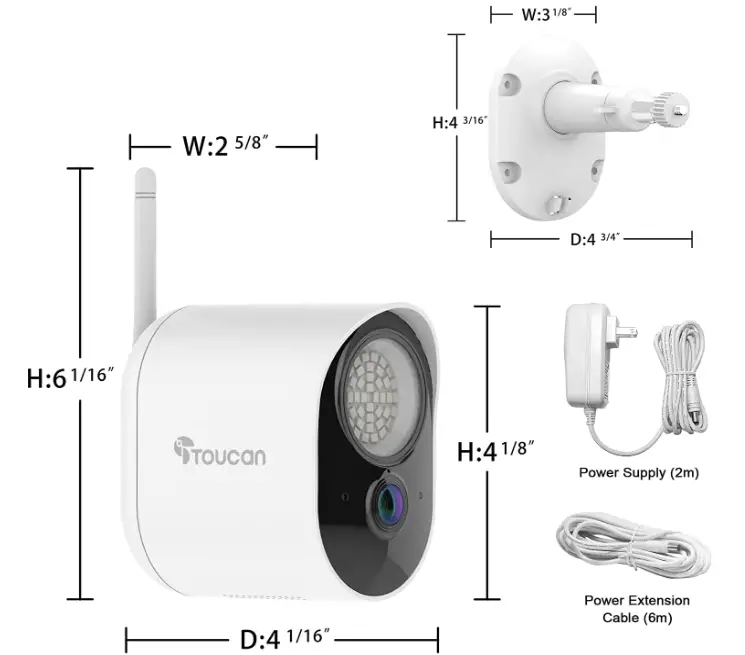 TOUCAN-TCNTSLC100W-Outdoor-Floodlight-Security-Camera-FIG-5