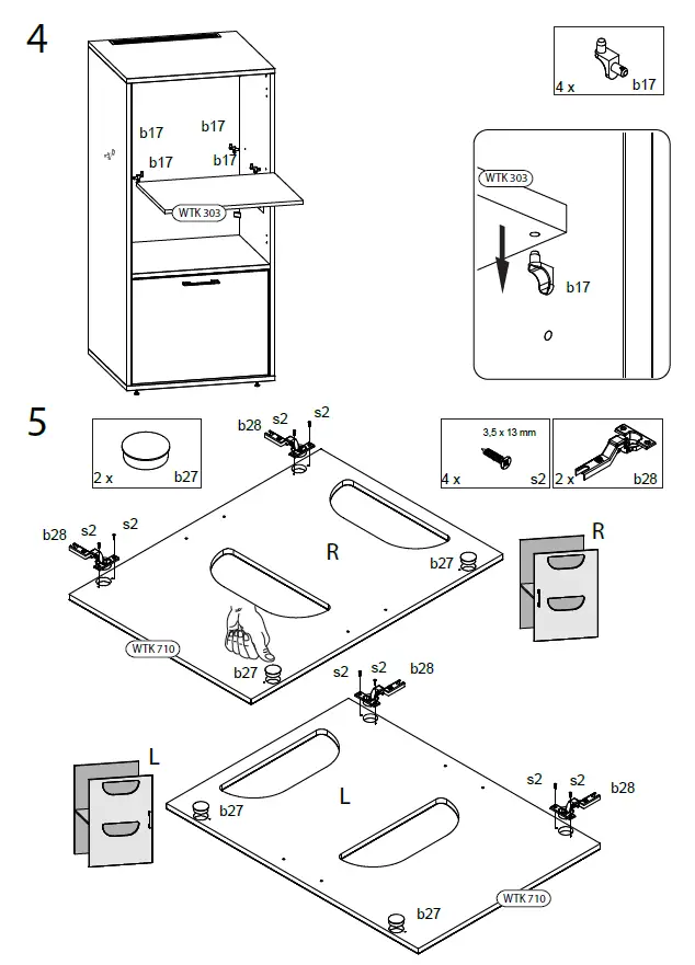 WASHTOWER-WSGN087-Door-for-Laundry-Baskets-FIG-7