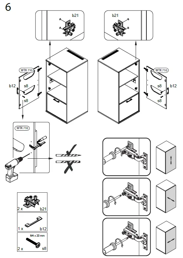 WASHTOWER-WSGN087-Door-for-Laundry-Baskets-FIG-8