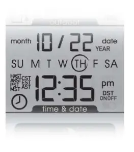 ACURITE 00592W2 Wireless Thermometer - TIME ZONE