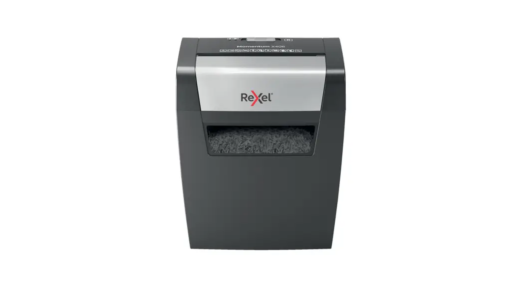Rexel Momentum X308, X406 Cross Cut Paper Shredder Instruction Manual