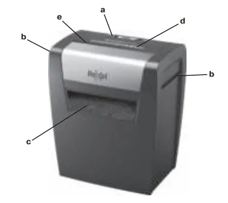 ReXel Momentum X308, X406 Cross Cut Paper Shredder - fig 2