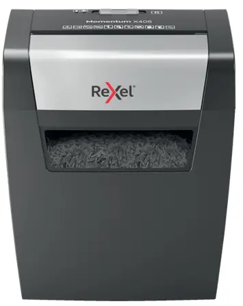 ReXel Momentum X308, X406 Cross Cut Paper Shredder