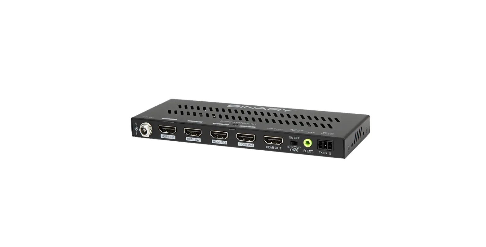Binary B-260-swtch-4x1 4k Hdr Switch Installation Guide