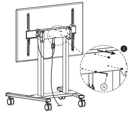 Neomounts-FL55-875BL1-Floor-Stand-FIG18