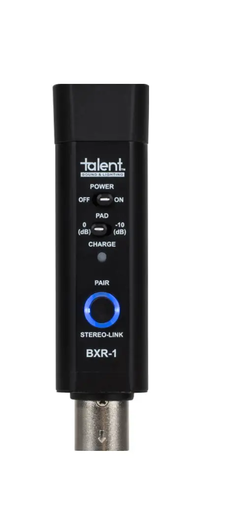 Talent Sound And Lighting Bxr-1 Bluetooth Audio Receiver With Rechargeable Battery And Usb Cable User Manual Talent Sound And Lighting Bxr-1 Bluetooth Audio Receiver With Rechargeable Battery And Usb Cable User Manual