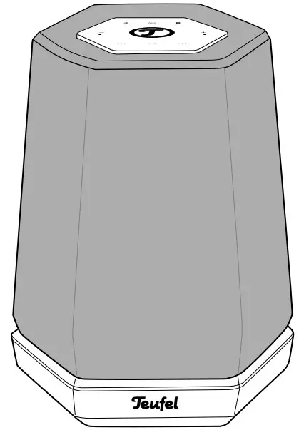 Teufel Holist M Powerful Hi-Fi Smart Speaker -